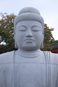 大仏開眼前