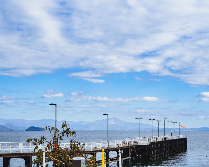 日帰り：滋賀県・竹生島 (1)